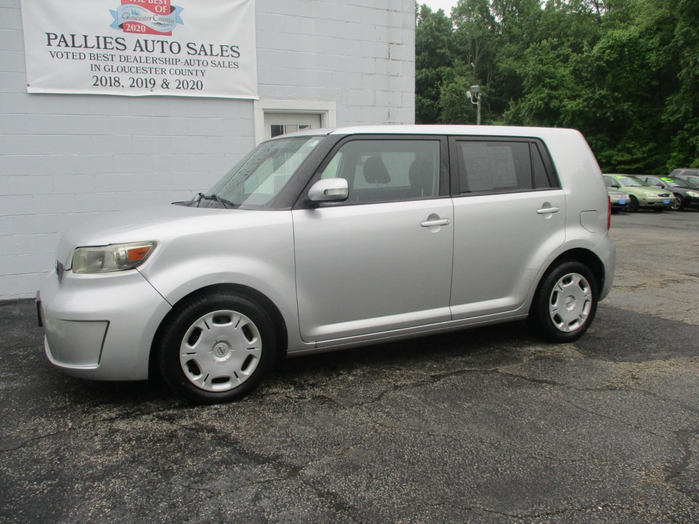 2009 SILVER Scion xB Wagon (JTLKE50E491) with an 2.4L L4 DOHC 16V engine, located at 540a Delsea Drive, Sewell, NJ, 08080, (856) 589-6888, 39.752560, -75.111206 - Photo#1